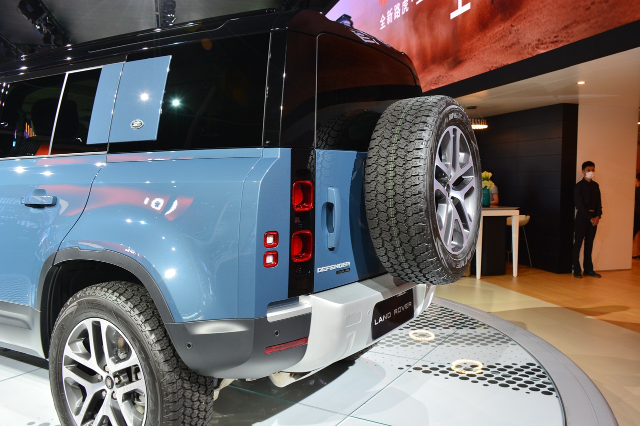  Real shot of 2020 Chengdu Auto Show: Land Rover Defender
