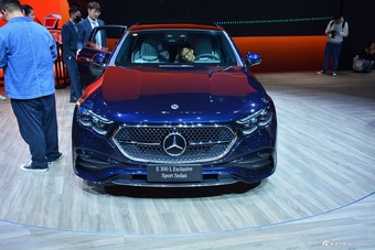  Real shot of 2023 Guangzhou Auto Show: Mercedes Benz E-Class