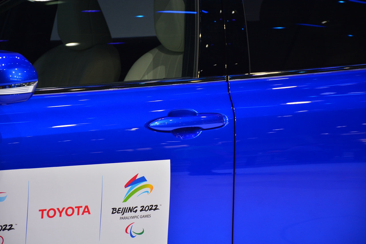  Actual shooting of Toyota Mirai concept car at Beijing Auto Show