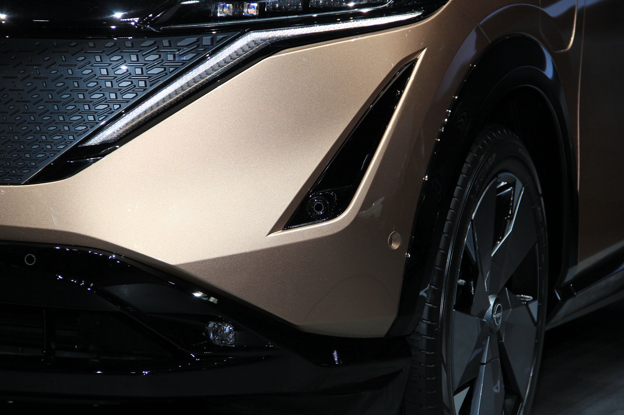 北京车展实拍 纯电动SUV日产Ariya