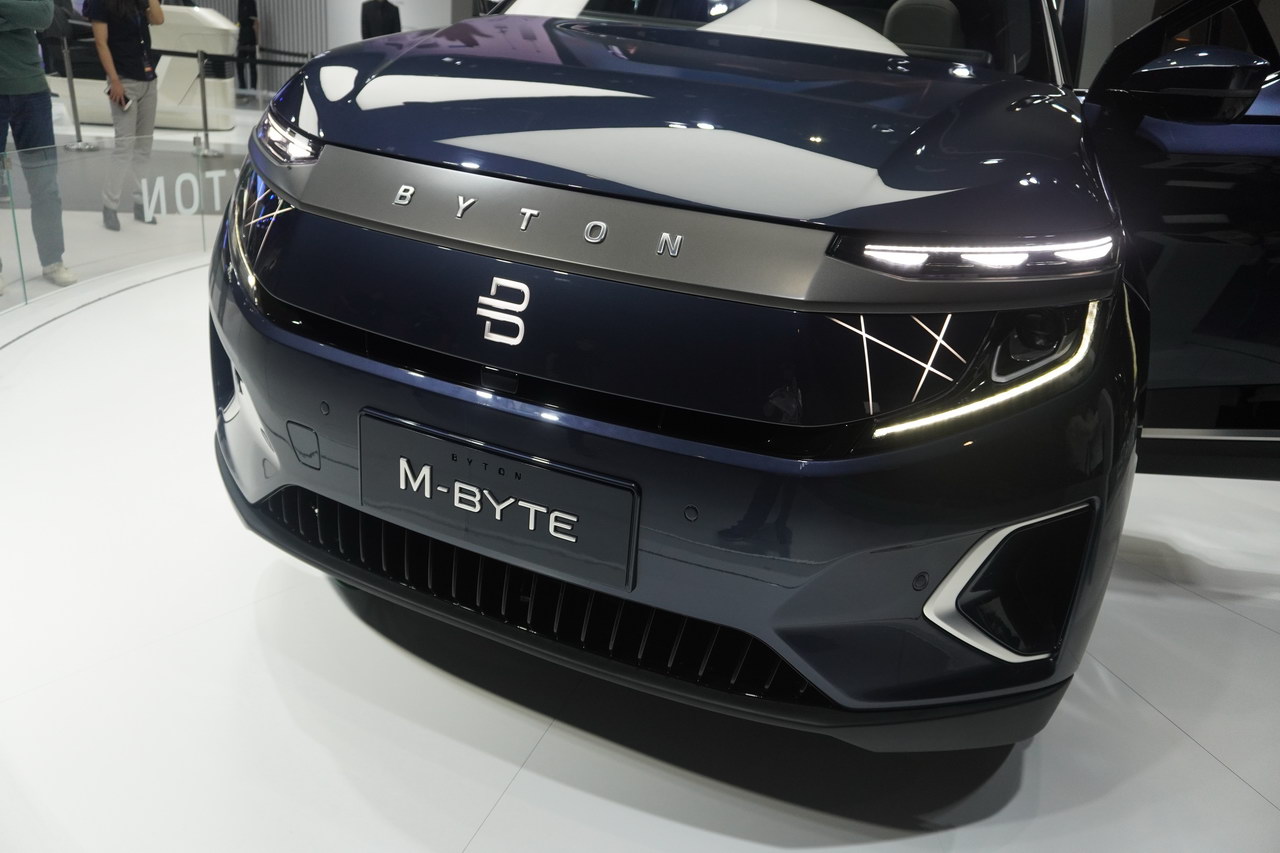 2019广州车展实拍：拜腾M-Byte