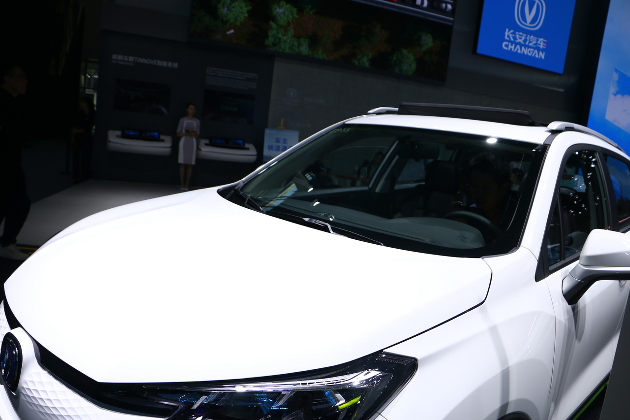 2019广州车展实拍：长安E-Pro