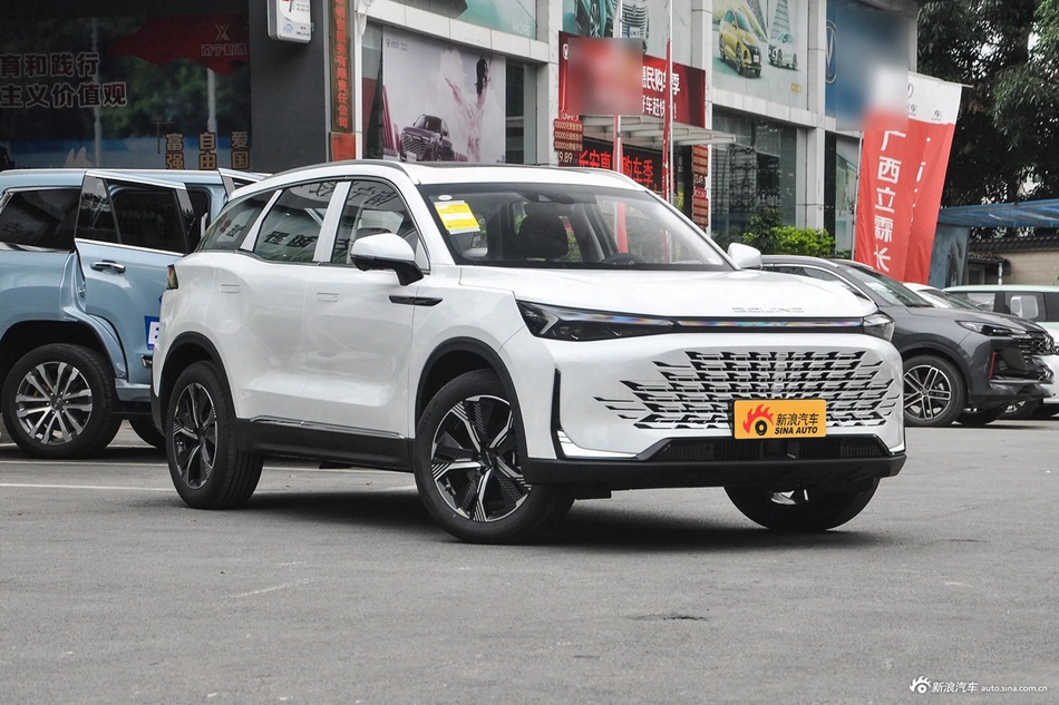 价格来说话，1月新浪报价，北京汽车北京X7全国新车10.72万起